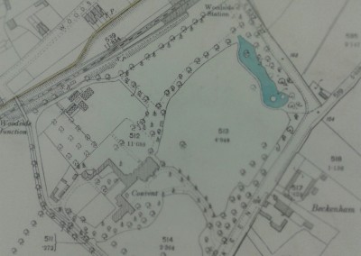 Map of Ashburton Park, London, 1897-98